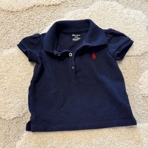 Ralph Lauren Baby Polo Shirt - Size 9M